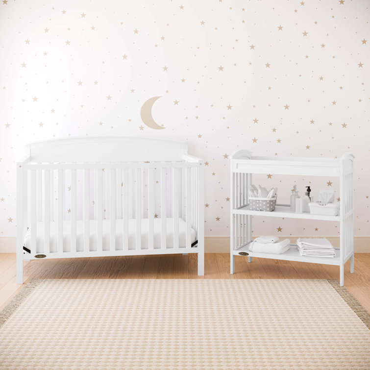 Graco Benton 5 In 1 Convertible Crib And Changing Table 2 Piece Collection Nursery Set Reviews Wayfair